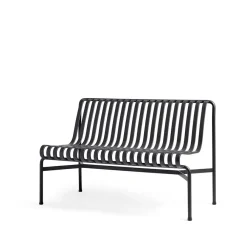 Trädgårdssoffor & Trädgårdsbänkar-HAY Palissade Dining bänk utan armstöd, Anthracite