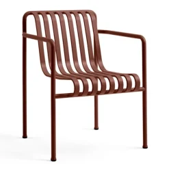 Sittmöbler·Trädgårdsstolar & Utestolar|Trädgårdsstolar & Utestolar-HAY Palissade Dining karmstol, Iron red