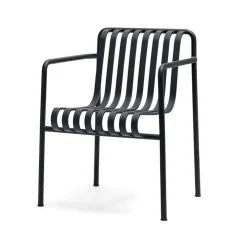 Sittmöbler·Trädgårdsstolar & Utestolar|Trädgårdsstolar & Utestolar-HAY Palissade Dining karmstol, Anthracite
