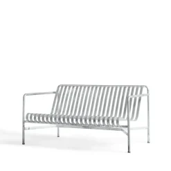 Trädgårdssoffor & Trädgårdsbänkar|Loungemöbler·Loungesoffor-HAY Palissade loungesoffa, Hot galvanised