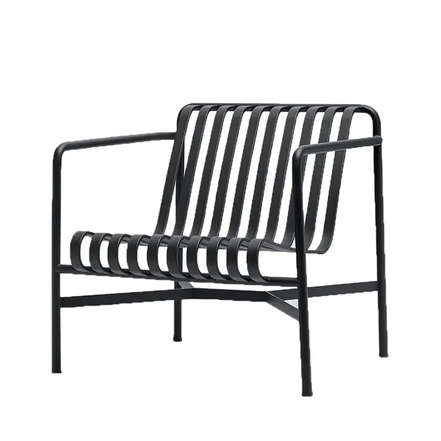 Palissade Low loungefåtölj, Anthracite^HAY Outlet