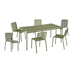 Palissade matbord 170x90 cm, Olive green^HAY Best