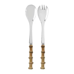 Panda salladsbestick 2 delar, Bamboo light^SABRE Paris New