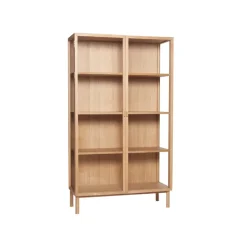 Skåp & Vitrinskåp|Skåp & Vitrinskåp-Hübsch Panorama vitrinskåp large, Ek