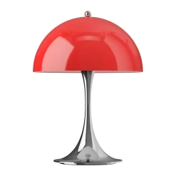 Panthella 250 portabel bordslampa V3, Original Opal Red^Louis Poulsen New