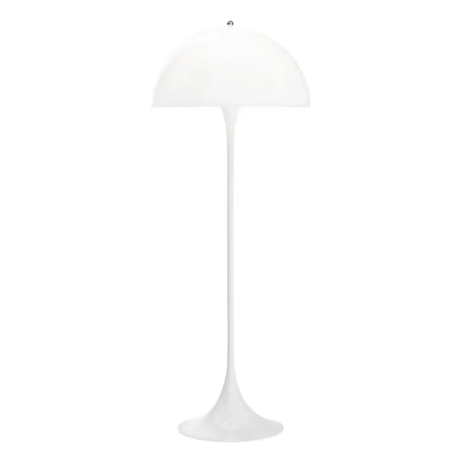 Panthella golvlampa, Vit akryl^Louis Poulsen