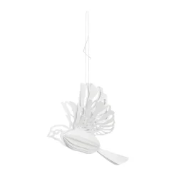 Påskdekorationer & Påskpynt-Cooee Design Paper bird dekorationshänge 2-pack, Natural