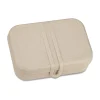 Matlådor-Koziol Pascal lunchlåda med avskiljare L, Beige