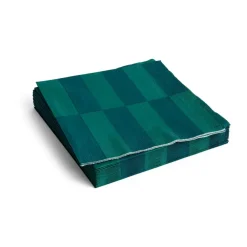 Pattern Dinner servett 40x40 cm 20-pack, Dinner green-dark green^HAY Best