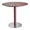 Balkongmöbler·Balkongbord & Cafébord|Balkongbord & Cafébord-Brafab Peace bordsskiva Ø80 cm, Zin red