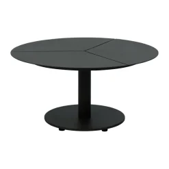 Peace soffbord, Svart, Ø80x40 cm^Brafab Clearance