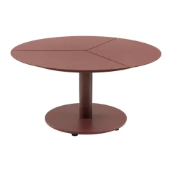 Loungemöbler·Soffbord Utomhus|Soffbord Utomhus-Brafab Peace soffbord, Zin red, Ø80x46 cm