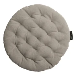 Stolsdynor-Linum Pepper stolsdyna Ø37 cm, Ljusgrå