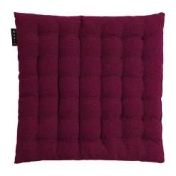 Pepper stolsdyna 40x40 cm, Burgundyröd^Linum Discount