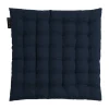 Pepper stolsdyna 40x40 cm, Mörk marinblå^Linum