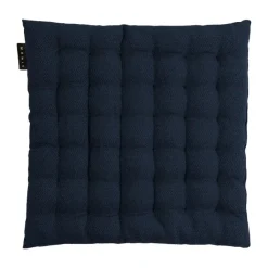 Pepper stolsdyna 40x40 cm, Mörk marinblå^Linum