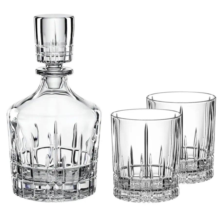 Perfect Serve whiskeyset 3 delar, Klar^Spiegelau Best