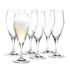 Champagneglas-Holmegaard Perfection champagneglas 23 cl 6-pack, Klar