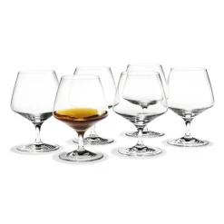 Whiskeyglas & Konjaksglas|Drinkglas-Holmegaard Perfection konjakskupa 36 cl 6-pack, Klar