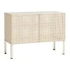Perforated Cabinet skåp small, Eggshell^HAY Outlet