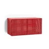 Skåp & Vitrinskåp|Skåp & Vitrinskåp-HAY Perforated Cabinet väggskåp small, Wine red