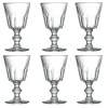 Perigord litet glas på fot 22 cl 6-pack, Transparent^La Rochère Clearance