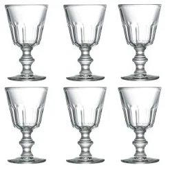 Perigord litet glas på fot 22 cl 6-pack, Transparent^La Rochère Clearance