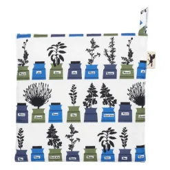 Grytlappar & Grytvantar|Grytlappar & Grytvantar-Almedahls Persons kryddskåp grytlapp litet mönster, Blå