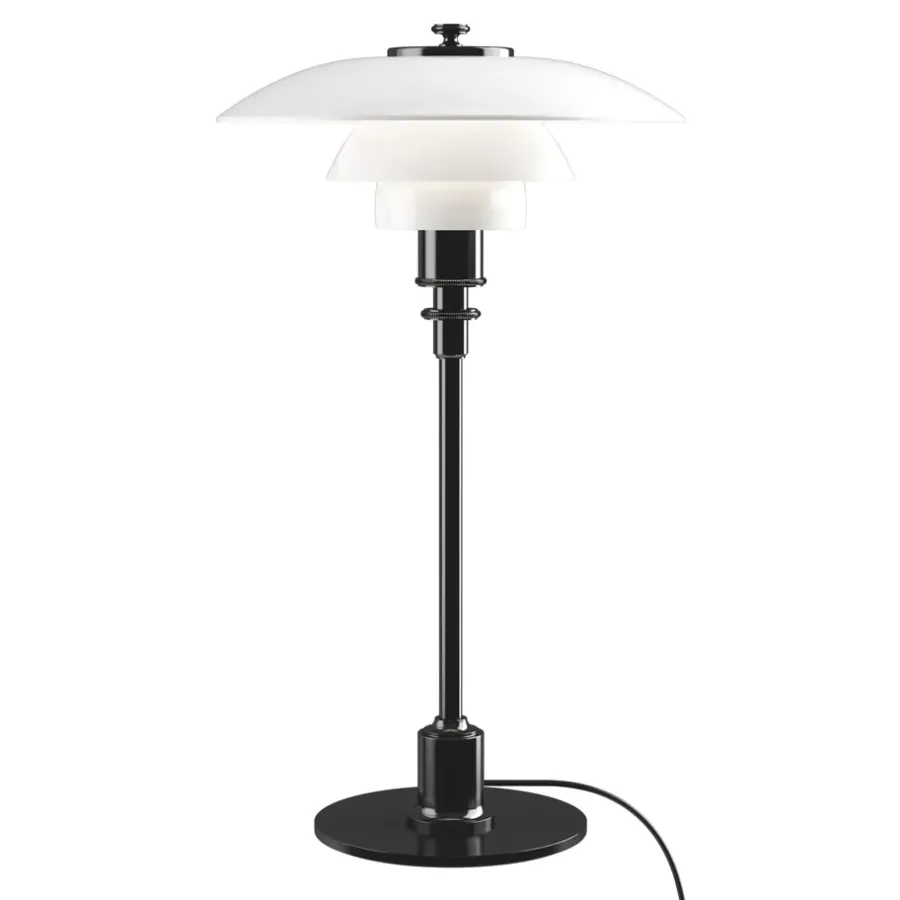 Fönsterlampor|Bordslampor-Louis Poulsen PH 2/1 bordslampa, Svart