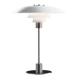 Skrivbordslampor-Louis Poulsen PH 4/3 bordslampa, Vit