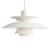 Taklampor & Pendlar-Louis Poulsen PH 5 pendel monokrom, Vit