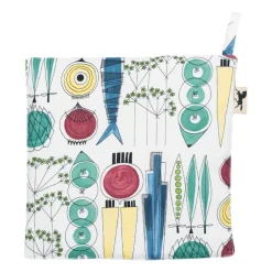 Picknick grytlapp 23x23 cm litet mönster, Multi^Almedahls Clearance