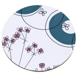 Picknick grytunderlägg, blå-rosa^Almedahls