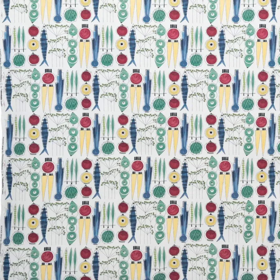 Picknick tyg, Multi-litet mönster^Almedahls New