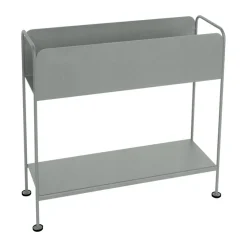 Balkongmöbler·Balkonglådor|Balkonglådor-Fermob Picolino plant holder h.63 cm, Lapilli Grey