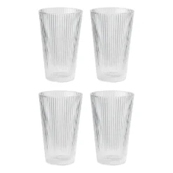 Dricksglas-Stelton Pilastro dricksglas 35 cl 4-pack, Clear