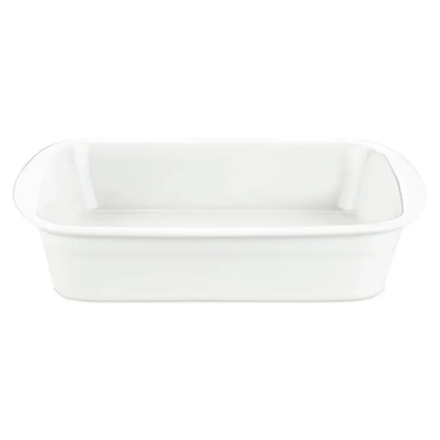 Ugnsformar-Pillivuyt lasagnefat vit, 29x24 cm