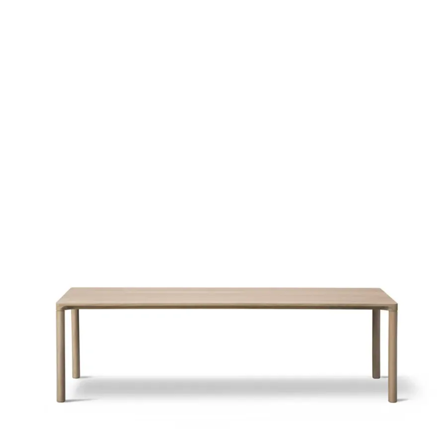 Piloti 6715 soffbord, Lackad ek-höjd 41 cm^Fredericia Furniture Outlet