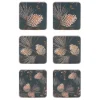 Pine Cone glasunderlägg 6-pack, Thunder^Åry Home Online