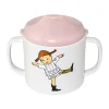 Barnmuggar|Plastmuggar-Rätt Start Pippi Cirkus pipmugg 20 cl, Rosa