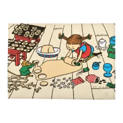 Handdukar Med Julmotiv-Muurla Pippi kökshandduk 50x70 cm, Baking