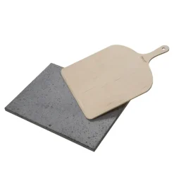 Pizzasten och pizzaspade 30x38 cm, Sten-björk^Eppicotispai Best