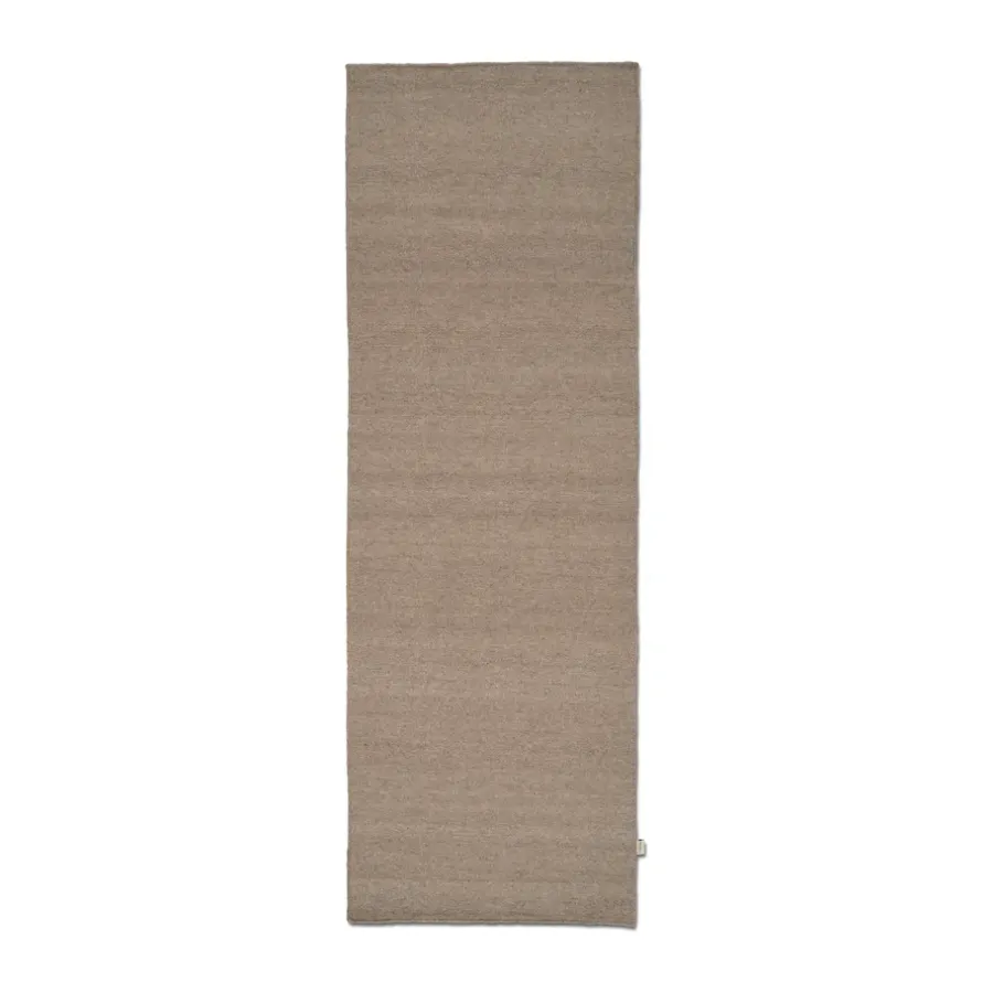 Plain gångmatta, Natural-beige, 80x250 cm^Classic Collection Sale