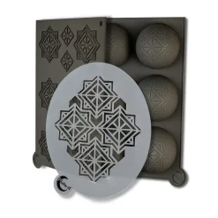 Plate-it infinity silikonform 3 delar, Grå^Plate It Best