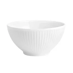 Frukostskålar-Pillivuyt Plissé skål 50 cl, Vit