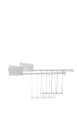 Plissé tillbehör till brödrost 2 Skivor, Grå^Alessi Online