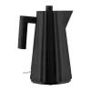 Plissé vattenkokare 1,7 l, Svart^Alessi Best