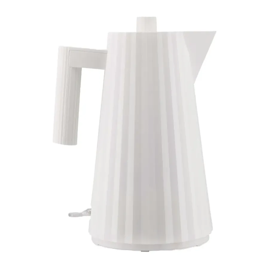 Vattenkokare-Alessi Plissé vattenkokare 1,7 l, Vit