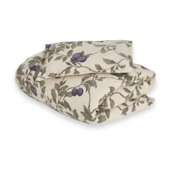 Barnsängkläder|Bäddset·Bäddset Barn-Garbo&Friends Plum Muslin bäddset junior, 100x140 cm/40x60 cm