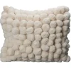 Kuddar-Byon Pom Pom kudde 45x45 cm, Off white